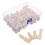 60Pcs Slöjd Trädockor Handmålade Träfigurer För Barn 1