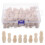 60Pcs Slöjd Trädockor Handmålade Träfigurer För Barn 8