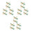 6 Pcs Gummibanddriven Flygplanssegelplaneringsmaterial Diy Sats 11