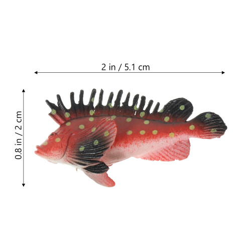 12Pcs Sorterade Ocean Havsdjur Figurer Realistiska 1