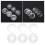 6Pcs Dubbelkonvex Glaslins 42 Mm Diameter Brännvidd För Laboratorier 4
