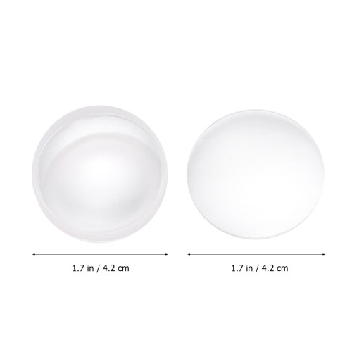 6Pcs Dubbelkonvex Glaslins 42 Mm Diameter Brännvidd För Laboratorier 1
