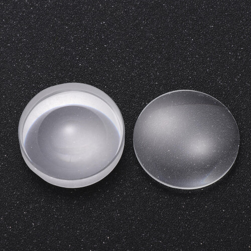 6Pcs Dubbelkonvex Glaslins 42 Mm Diameter Brännvidd För Laboratorier 2