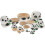 10Pcs Mage Panda Målade Näschtända Ryska Leksakssatser 9