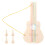 5St Okmålade Trägitarrer För Barn – Musikinstrument 7