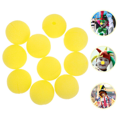 40Pcs Cosplay Clownnäsor Svampform För 2