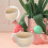5Pcs Träskaĺlar Mini Träskåĺlar Oberverkade Träleksaker Diy 8