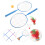 2 Racchette Badminton con Palline per Sport 10