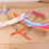 6Pcs Diy Flygplan Lektoj Glidflygplan Utbildande Lekgrej 4