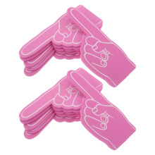 24 Pcs Mini Skumfingrar Hand Cheerleading Tillbehör För Sportevenemang
