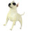 Bull Terrier Modell Stående Simulerad Hund Falsk 7