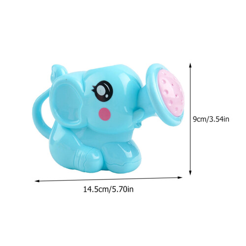 3Pcs Dusch- & Badleksaker Elefant Vattenkanna För Barn 1
