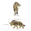 Realistisk Hyena Modell För Barn Utbildande Lektyg 2