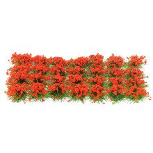 1 Låda Med Statisk Blomsterflor Järnvägsminiatyr Konstgjord