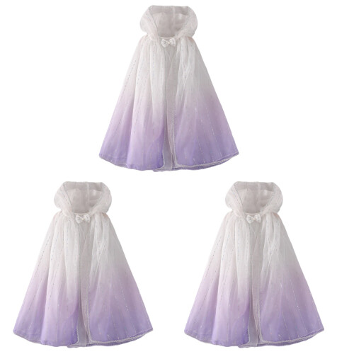 3Pz Cape Rosa Per Masquerade, E Cosplay 2