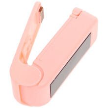 Bärbar Mini Påseförslutning Handhållen Värmeförslutning (Rosa)