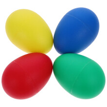 Plastiskt Perkussionsmusikägg Maracas Äggskakare För Barn Leksaker