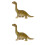 2St Simulation Dinosaur Artware Djurdekor 6