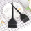 12Pcs Långt Handtag Hårfärgningspensel Toning Applicator 6