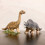 Simulation Dinosaur Trädekoration Konstföremål 9