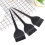 12Pcs Långt Handtag Hårfärgningspensel Toning Applicator 5