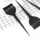 12Pcs Långt Handtag Hårfärgningspensel Toning Applicator 7