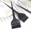 12Pcs Långt Handtag Hårfärgningspensel Toning Applicator 3