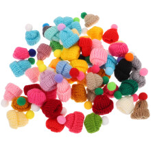 55 Delar DIY Minihattar Stickhat Leksaker Hantverksmaterial För Barn