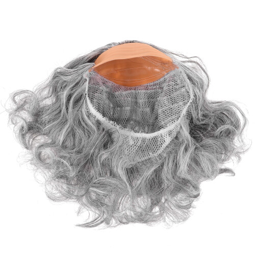 Professor Wig Eldrig Peruk Av Syntetiskt Hår För Cosplay