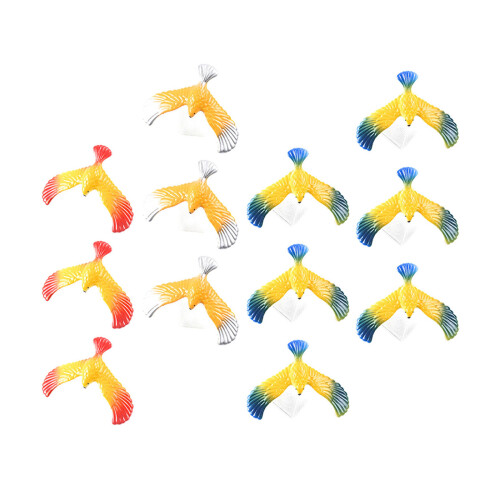 12Pcs Balance Bird Gravity Bird Örn Leksaker Barn Leksak Present
