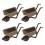 4Pcs Mini Spadkärra Modell Mikro Landskapsdekoration 1