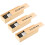3 Set Trädominobrickor Staplade Leksaksbrickor Domino Brädspel 1
