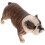 Realistisk Bulldoggfigur Hundlek 3