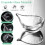 Glass Ansiktsmask Eterisk Kärl För Spa Hem 7