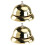 2 St Mottagningsklocka Handtryck Restaurang Service (Guld) 11