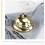 2 St Mottagningsklocka Handtryck Restaurang Service (Guld) 6