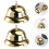 2 St Mottagningsklocka Handtryck Restaurang Service (Guld) 3