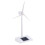 Desktop Vindkraftverk Modell Solcellsdriven Vindkvarn Abs Plast Vit 1