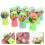 12Pcs Radgummi Maskiner Leksaker Barn Studenter Skrivmaterial 6