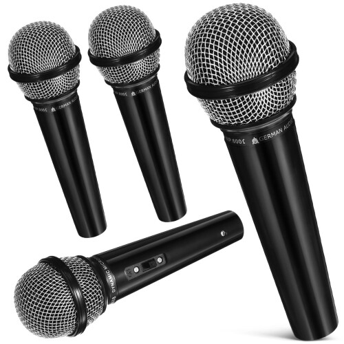 4Pcs Mikrofonlek Roliga Barnmikrofoner