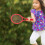 1 Set Tennisslagträ 2 Bollar, , Utomhuslek För Barn 7