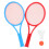 1 Set Tennisslagträ 2 Bollar, , Utomhuslek För Barn 4