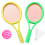 1 Set Tennisslagträ 2 Bollar, , Utomhuslek För Barn 11
