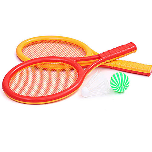 1 Set Tennisslagträ 2 Bollar, , Utomhuslek För Barn 2