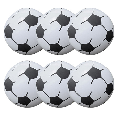 30 Delar Luftfyllda Fotbollsläcker Barns Strandbollar