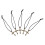 5Pcs Dockhalsband För , Mini Legeringshalsband, Dockkors 11