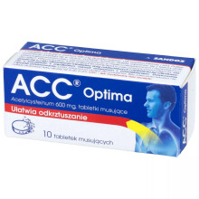 Acc Optima 10 effervescent tablets