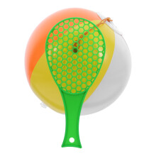 Paddelbollsspel För Barn Pvc-Bollar Och Rackets, Utomhuslek