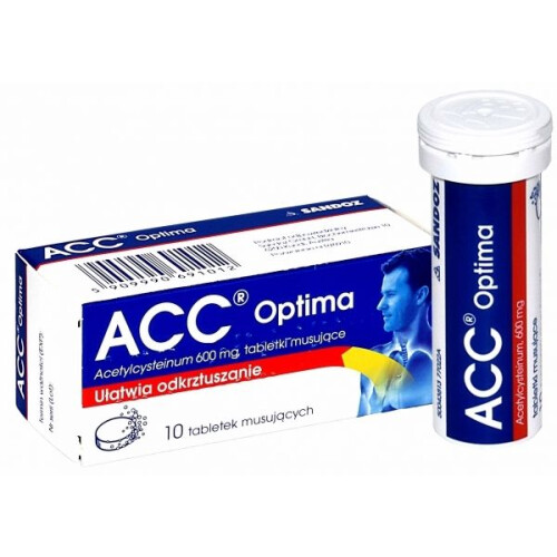Sandoz Acc Optima 10 effervescent tablets 2