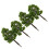 20Pcs 9 Cm Landskapsmodell Trädd, Simulerade (Mörkgröna) 9